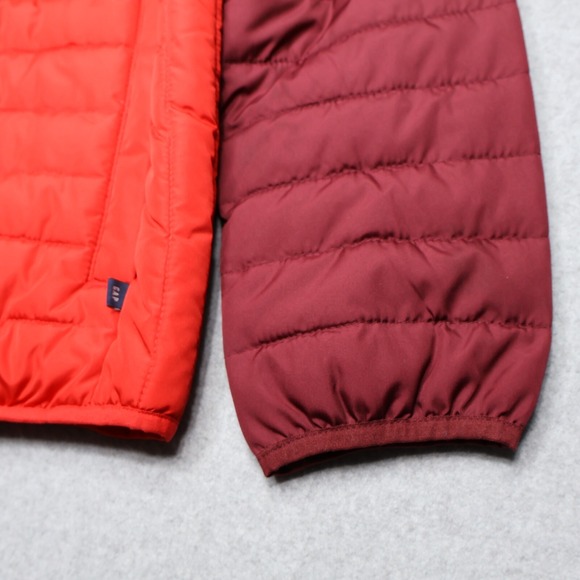 Gap Puffer Jacket Mens Medium Cold Control Water Resistant Retro‎ Colorblock - Picture 8 of 10